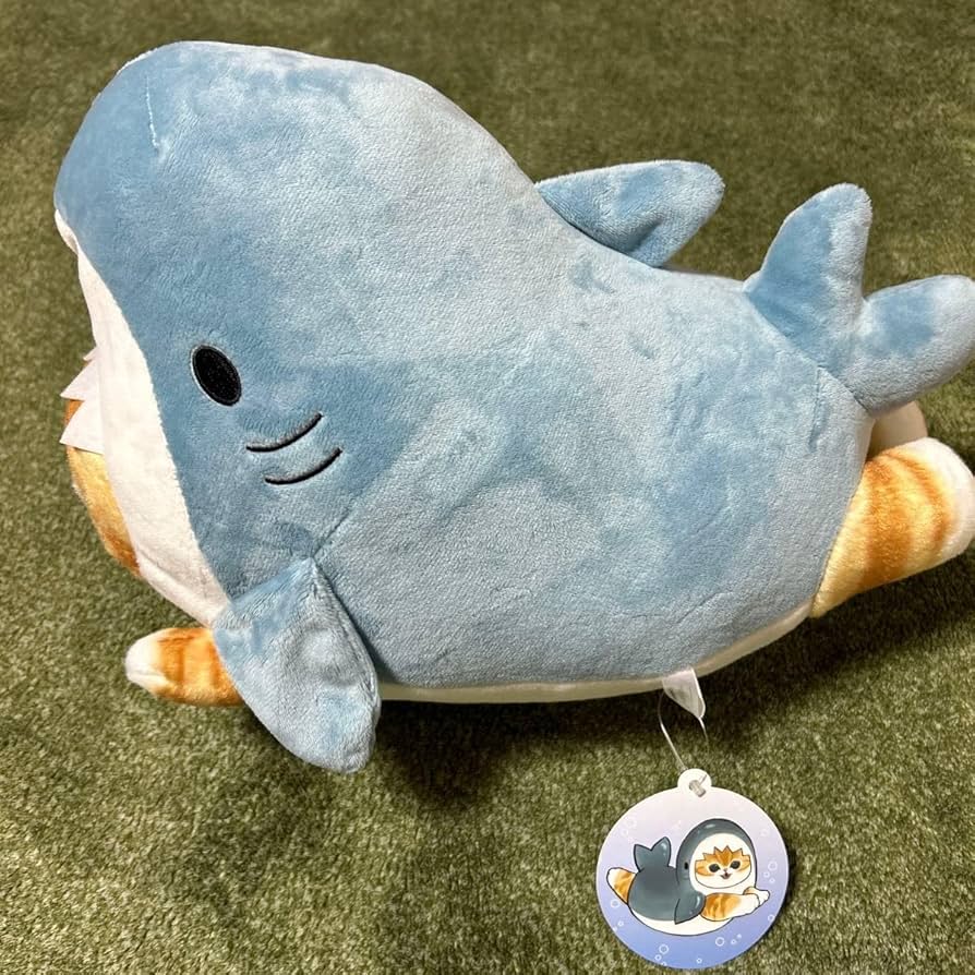 モフサンド ミツバチにゃん サメにゃん ぬいぐるみ mofusand ぽてたまぬいぐるみ かみつきさめにゃん 猫 ぬいぐるみ